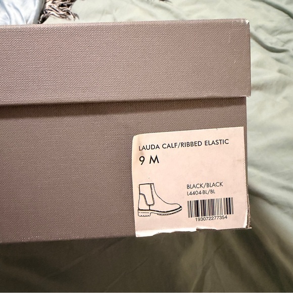 Aquatalia Black Lauda Ankle Boots - Picture 2 of 3